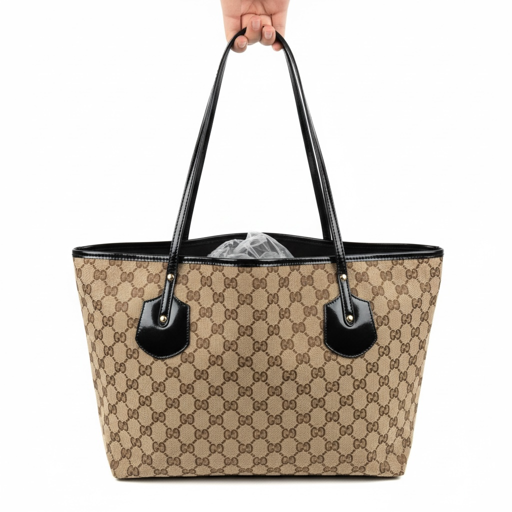 Gucci Tote GG Interlocking Charm Bag