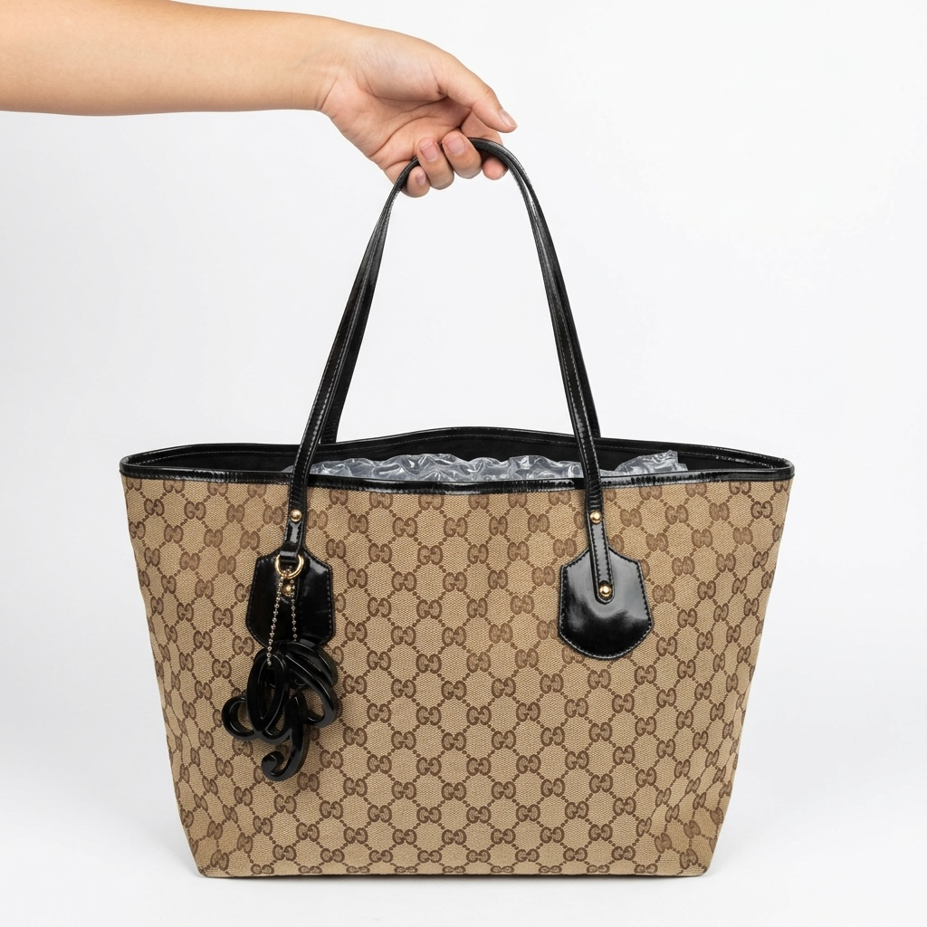 Gucci Tote GG Interlocking Charm Bag